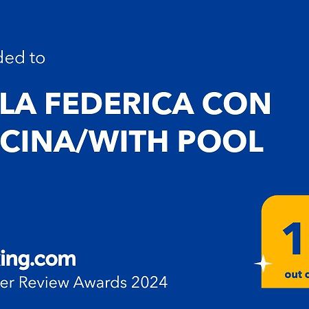 סנטה מריה דל פוקלו Villa Federica Con Piscina/With Pool מראה חיצוני תמונה