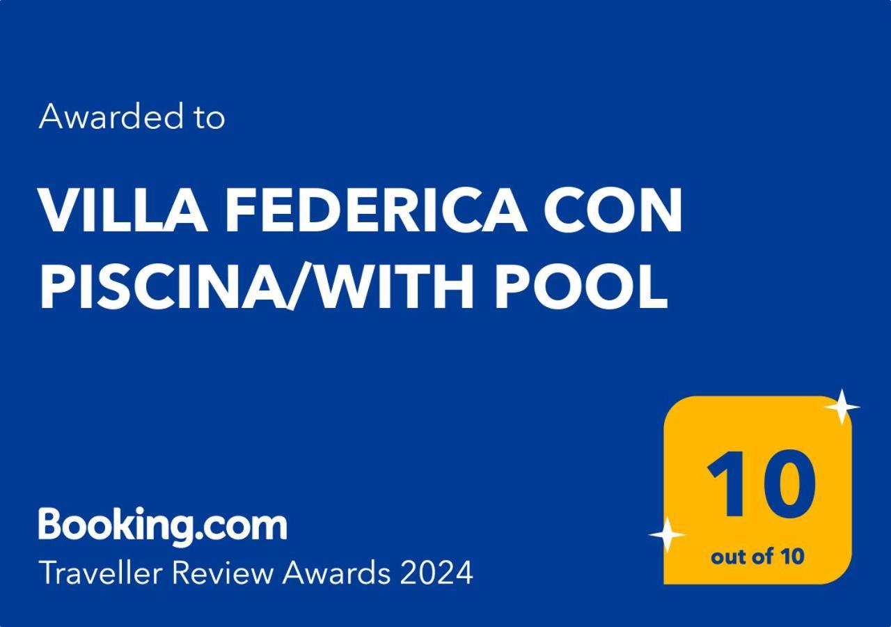 סנטה מריה דל פוקלו Villa Federica Con Piscina/With Pool מראה חיצוני תמונה